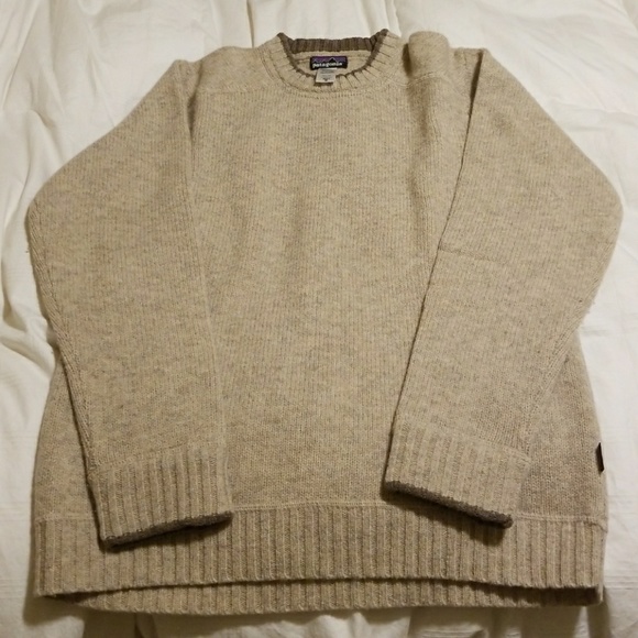 patagonia lambswool sweater